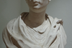 Portrait of a woman name Villia. Dated to 130 CE. Apollonia Archaeological Museum.