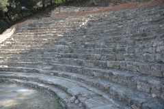 Cavea of the odeon.