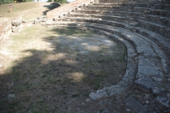 Orchestra area of the odeon.