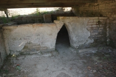 Cistern adjacent to the storerooms.