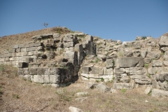 Gate area of the eastern fortifications near the agora.