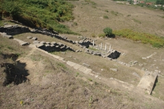 Nymphaeum from the top.