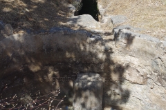 Hellenistic cistern south of the church on Aspida Hill.