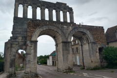 Southern (interior) facade of the Porte d’Arroux.