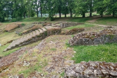 Cavea of the theater.