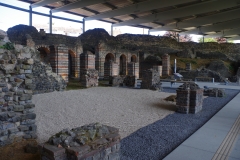 Area of the west end of the cryptoporticus.