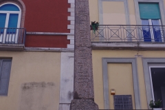 Obelisk in Piazza Papiniano.