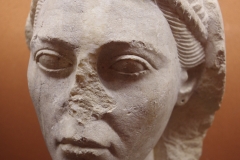 Female portrait found in Benevento. Dated to the 1st century CE. Museo del Sannio.