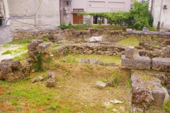 Earlier constructions at the Archaeological Site of Saint John the Merciful.