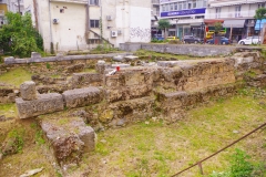 Remains of the church at the Archaeological Site of Saint John the Merciful.