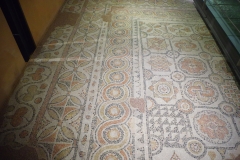 Mosaic floor dated to the early 5th century CE. Byzantine Museum of Veria.