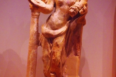 Terracotta figure of Aphrodite from a local chamber tomb. Dated to the 2nd century BCE. Archaeological Museum of Veria.