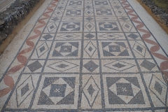 Mosaic in the Casa de Taracena.