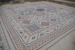 Mosaic in the Casa de Taracena.