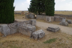 Flavian area building adjacent to the forum built over House 3.