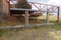 Remains of House 3 on the north side of the Ermita de Nuestra Señora de Castro.