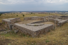 Apodyterium of the Los Arcos II baths.