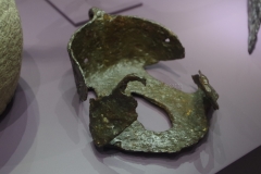 Iron horseshoe. Found in Nyon. In the Musée Romain.