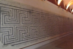 Mosaic from the corridor of the north peristyle of the Casa de Baco.