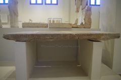 Offering table dedicated to Baubo from the Sanctuary of Demeter. Archaeological Museum of Dion.