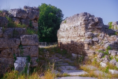 Interior of the south gate.