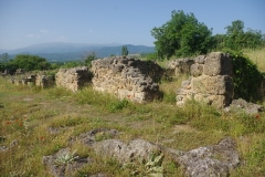 Shops along the west side of the cardo maximus.