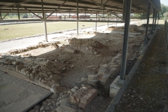 Taberna on the west side of the forum.