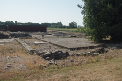 Western platform of the monumental southern entrance of the forum.