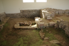 Praefurnium of the bathing area of the Domus degli Affreschi.