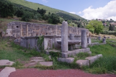 West end of the Arsinoe Fountain.