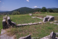 Room south of the Oikos of Apollo and the Muses.