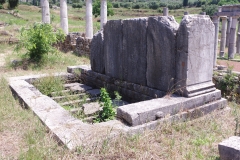 Rear (west side) of the K1 funerary monument.