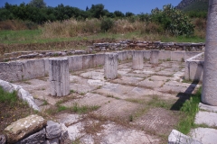 Washroom of the palaestra.