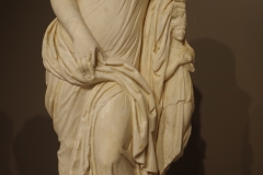 Statue of Artemis Lafrias. Dated to the Roman period. Archaeological Museum of Nicopolis.