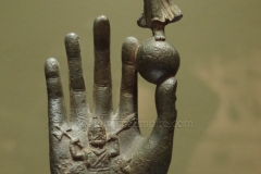 Votive hand of Jupiter Dolichenus dated to the 1st to3rd century CE. Archaeological Museum Varna.