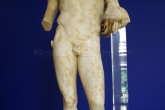 Statue of Hadrian from the Portico Sanctuary. Displayed in the Musée Archéologique Théo Desplans.