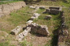 Domus west of the large residential complex.